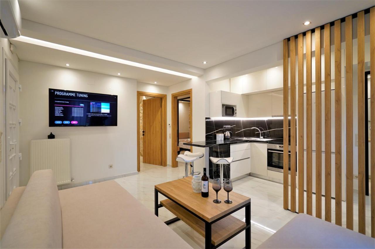 Estilo Luxury Apartment Kavala Bagian luar foto